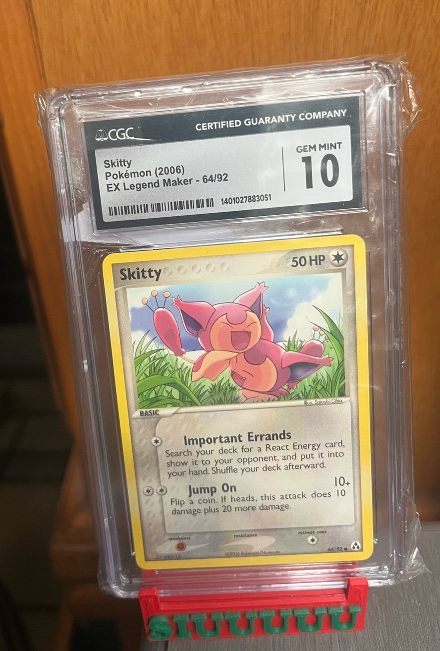 Skitty Pokemon 2006 Ex Legend Maker CGC graded 10 mint condition