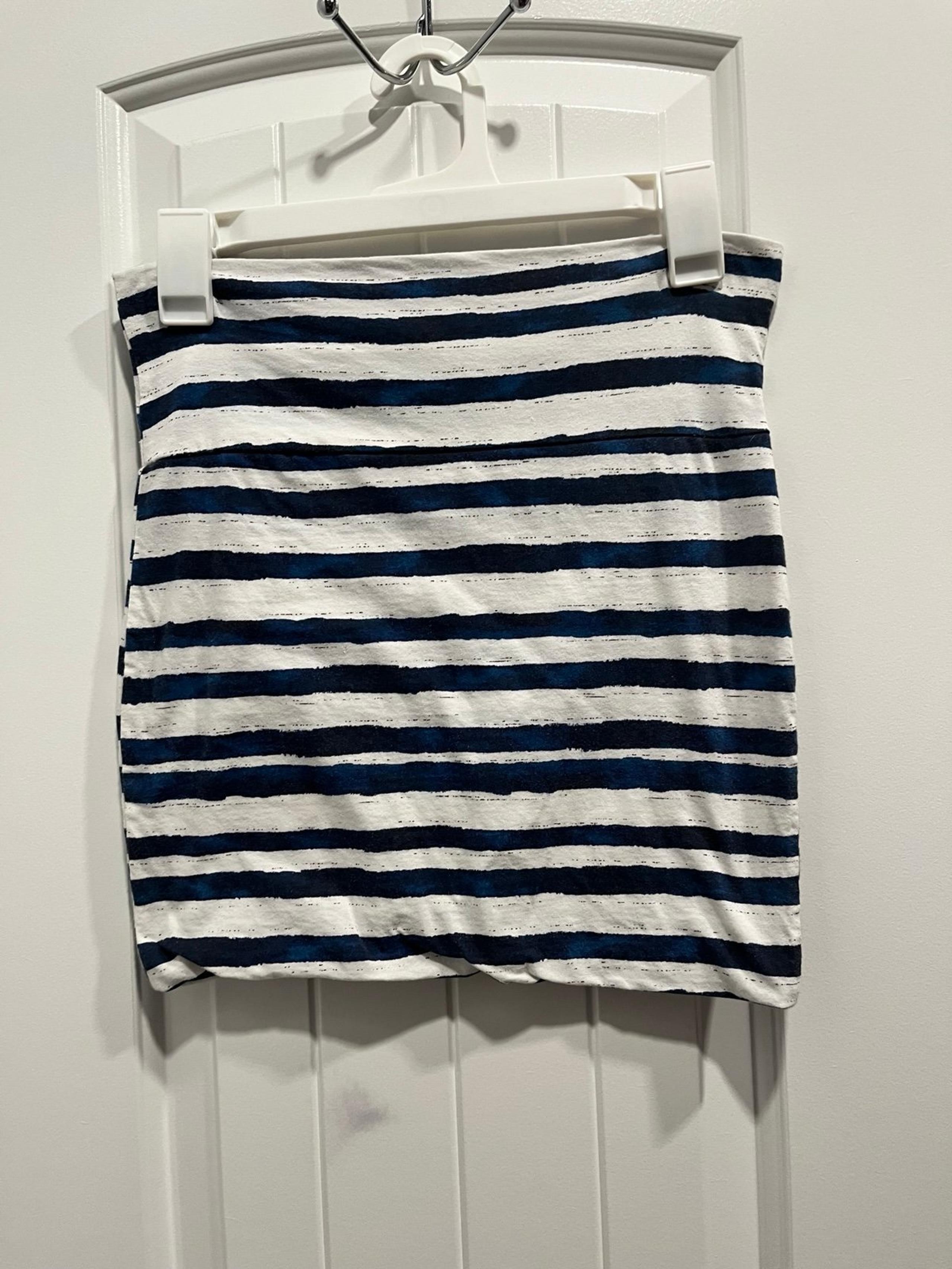 WET SEAL Y2K Striped Mini Skirt Size M