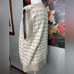 Abercrombie & Fitch NWOT Cropped Fuzzy Soft Sweater Vest Houndstooth Tan Size M
