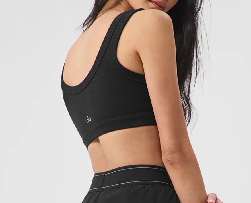 ALO Wellness Bra color Black Sz XS