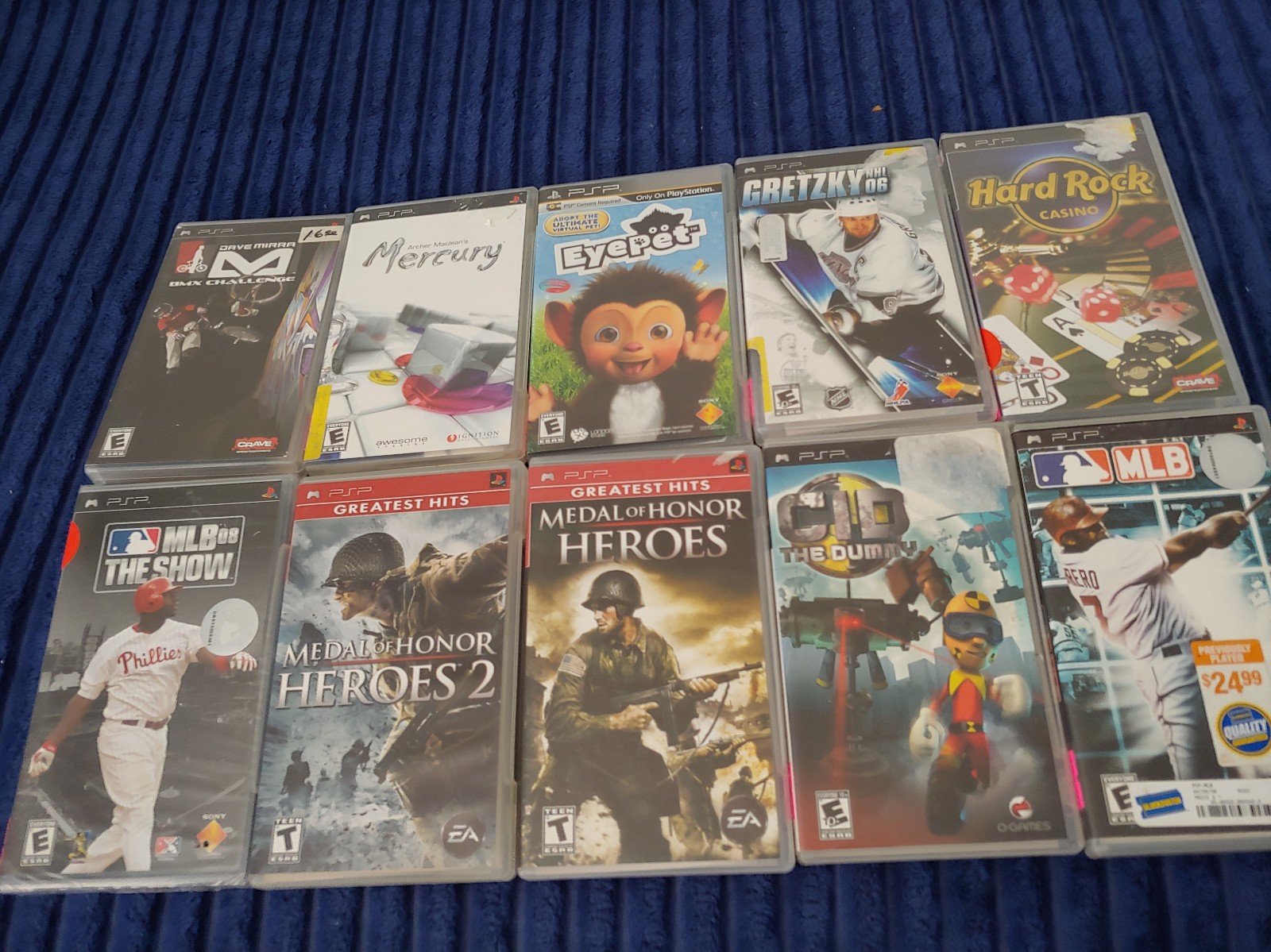 PSP game lot umd 20 games