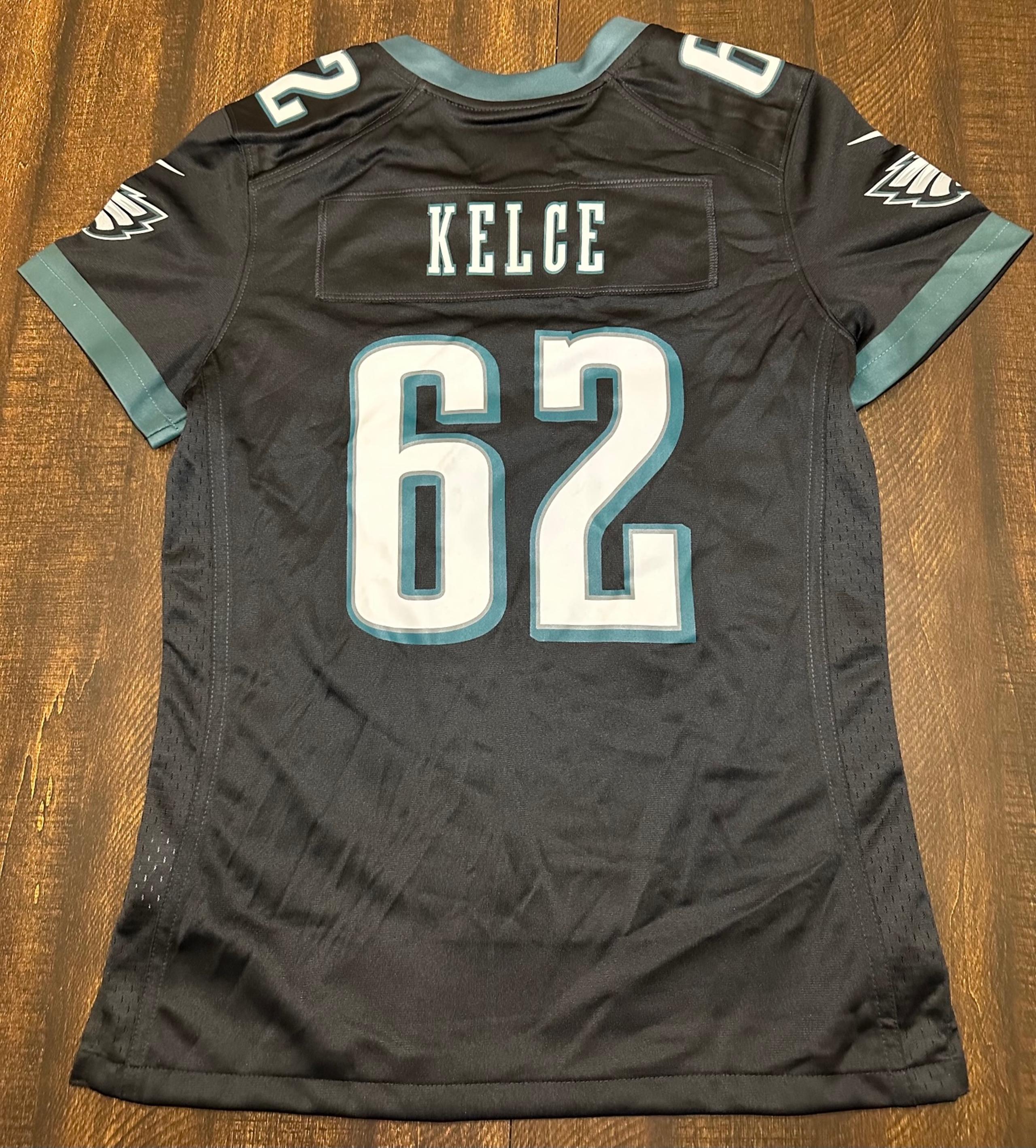 NFL Philadelphia Eagles Jersey Nike #62 Jason Kelce-Women’s Sz Small