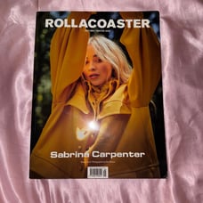 Sabrina Carpenter rare Rollacoaster Magazine