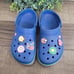 Crocs Unisex Crocband Clog Blue Mint Green Womens 10 Mens 8 With Jibbitz