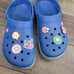 Crocs Unisex Crocband Clog Blue Mint Green Womens 10 Mens 8 With Jibbitz