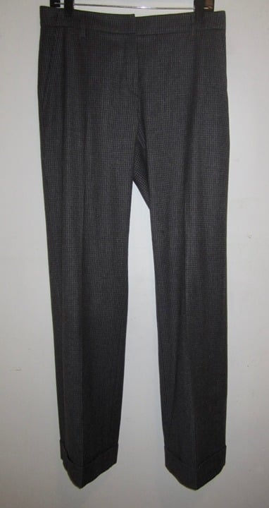 GUNEX by Brunello Cucinelli Wool Blend Straight Leg Pants Women’s 44 US 8