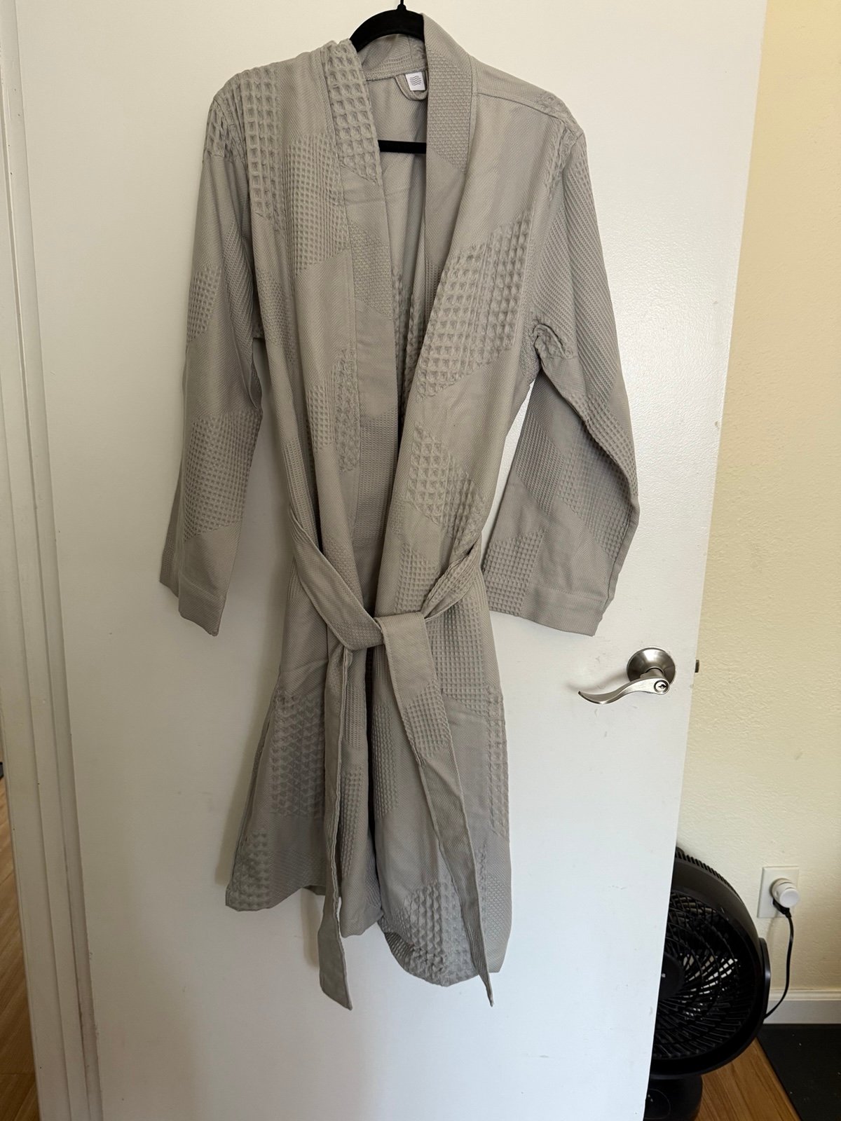 West Elm organic cotton robe