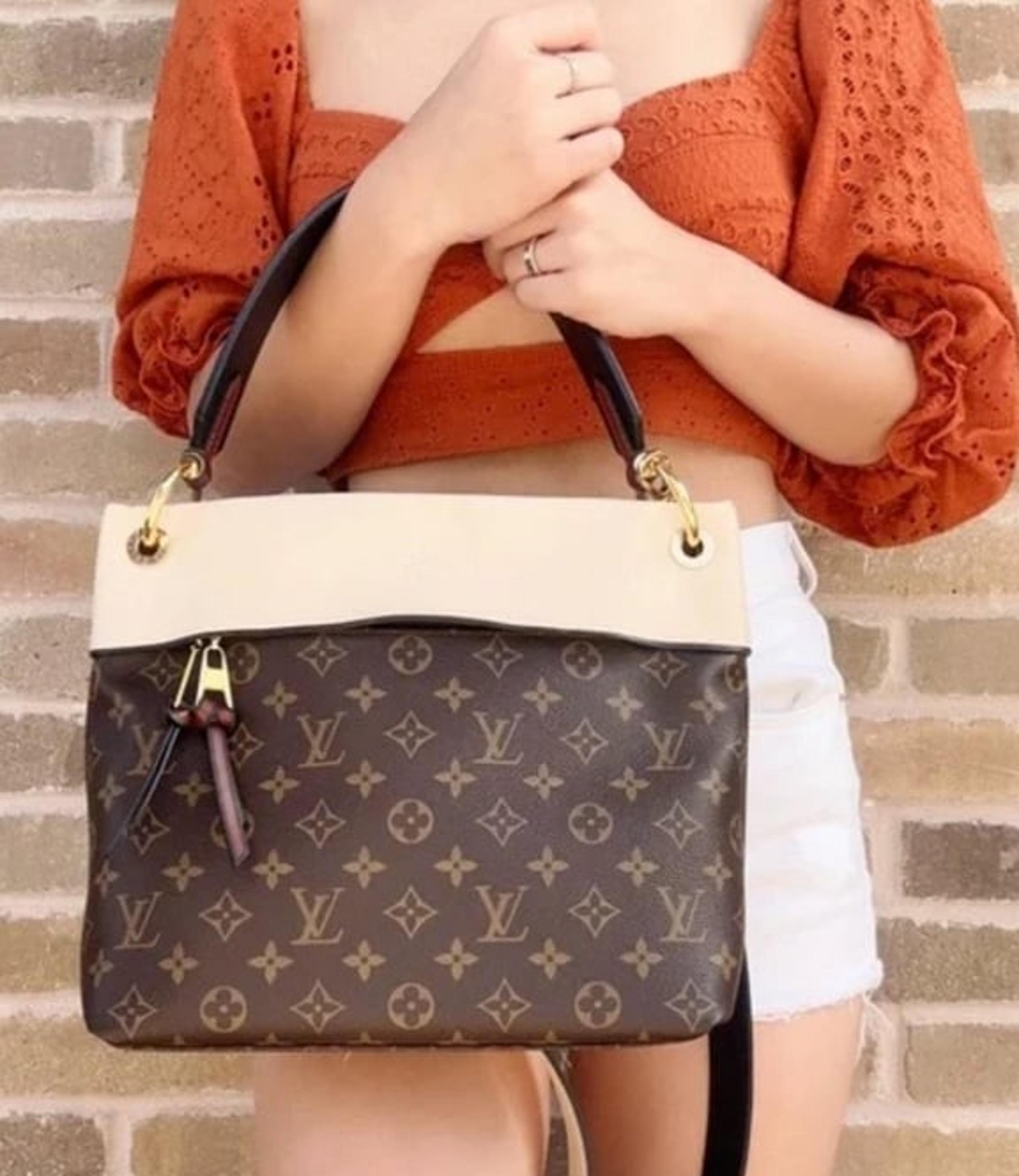 Louis Vuitton Monogram Tuileries Besace Crème Tote