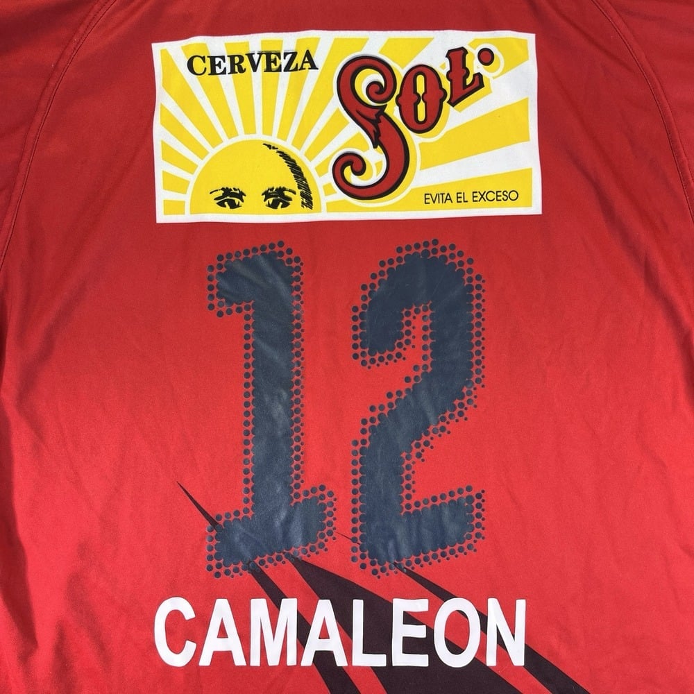 Tiburones Rojos Veracruze Soccer Men's (L) football Banco Azteca athletic Shirt