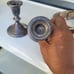 Solid Silver candle holders set