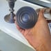Solid Silver candle holders set