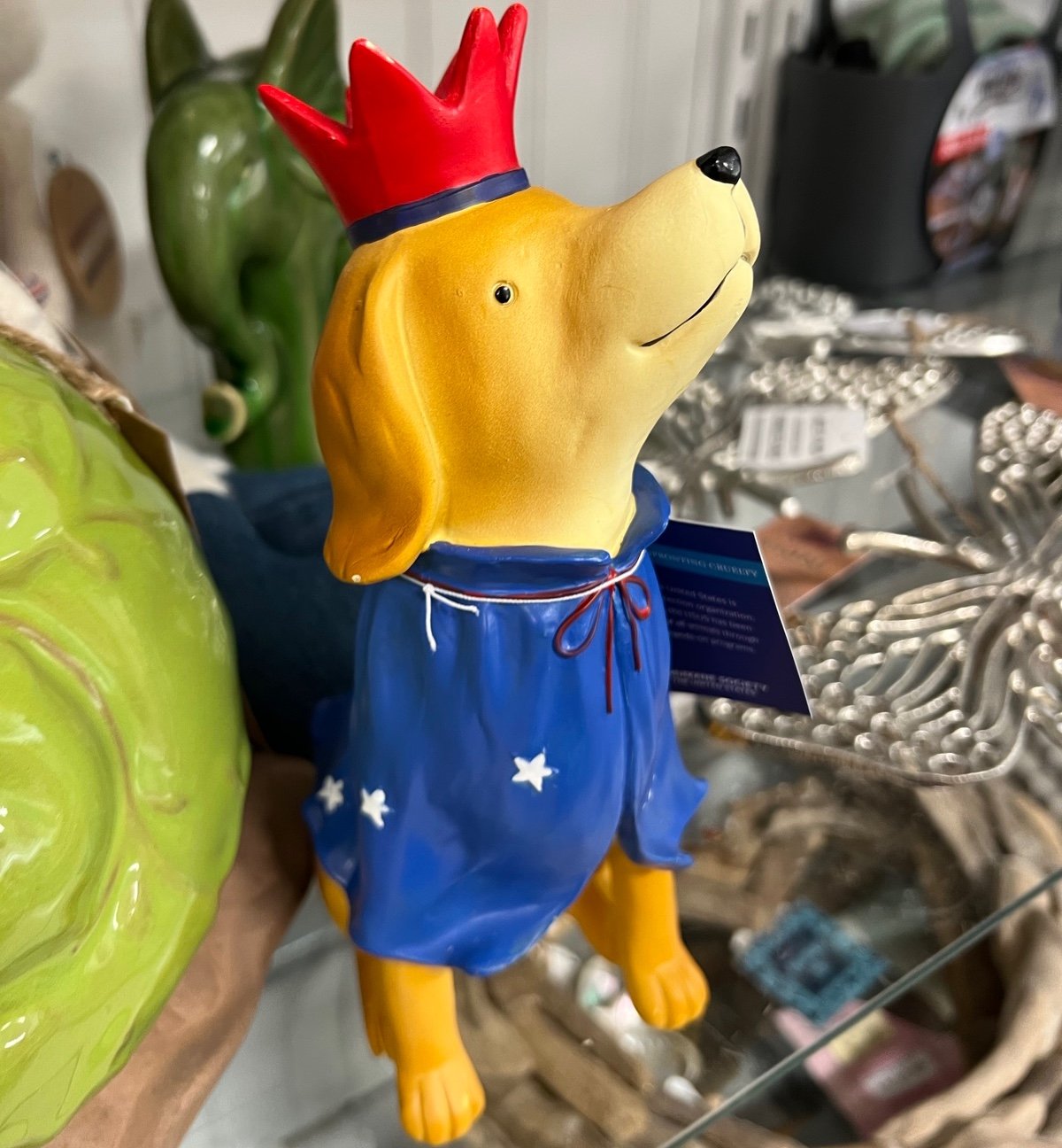 Patriotic Superhero dog