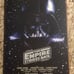 Star Wars The Empire Strikes Back 19x13” Wood Frame Movie Poster Lithograph EUC
