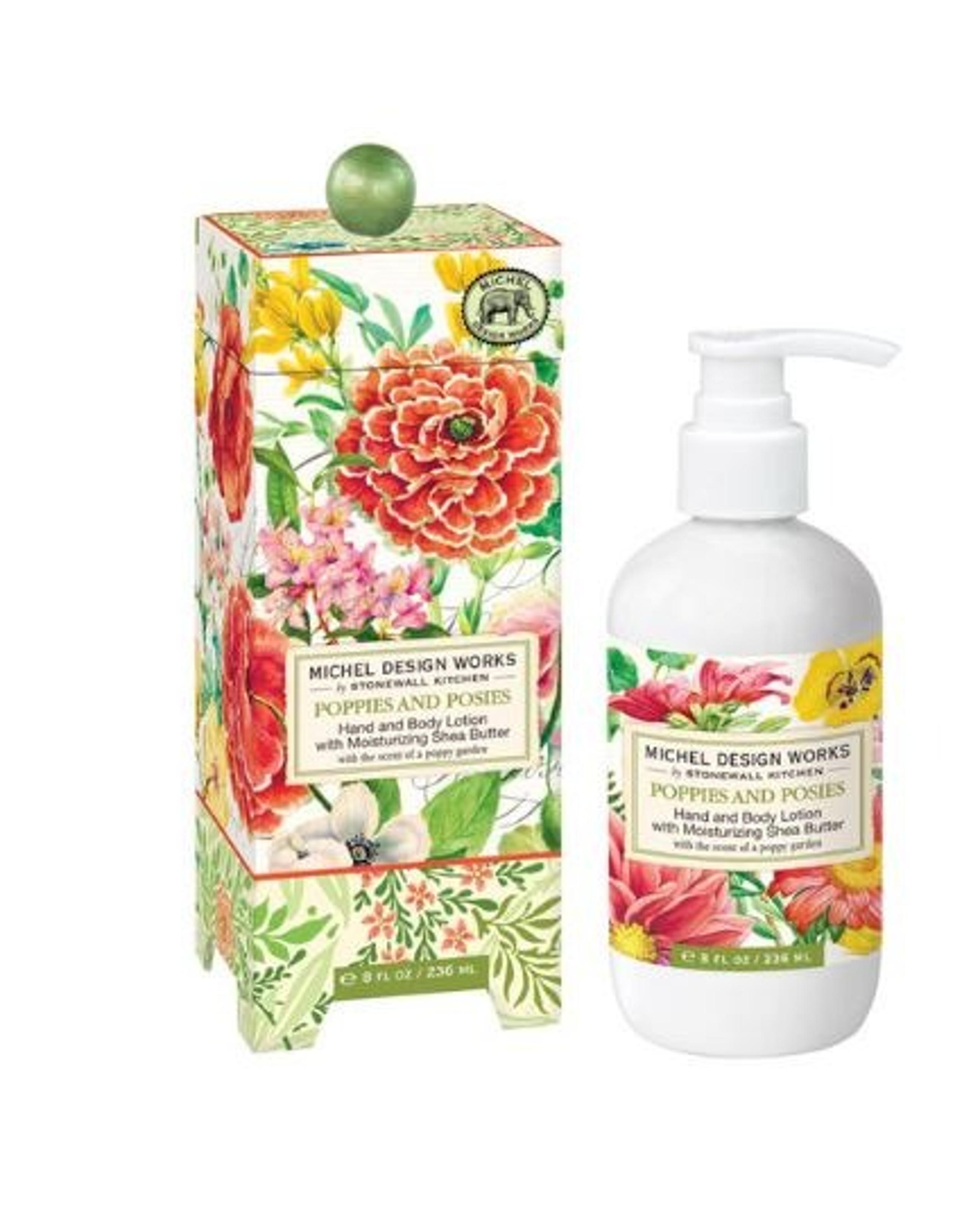 Michel Design Works Poppies & Posies Hand and Body Lotion