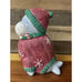 St Nicholas Square Christmas WALRUS Red Sweater 1999 Ceramic Cookie Jar