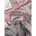 Kariza Womens Floral Silk Pleated Mini Skirt One Size Multicolor Tie-Waist NWT
