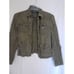 Lauren Ralph Lauren Women Size 8 Jacket with Buffalo Buttons Army Green Lagin Lo