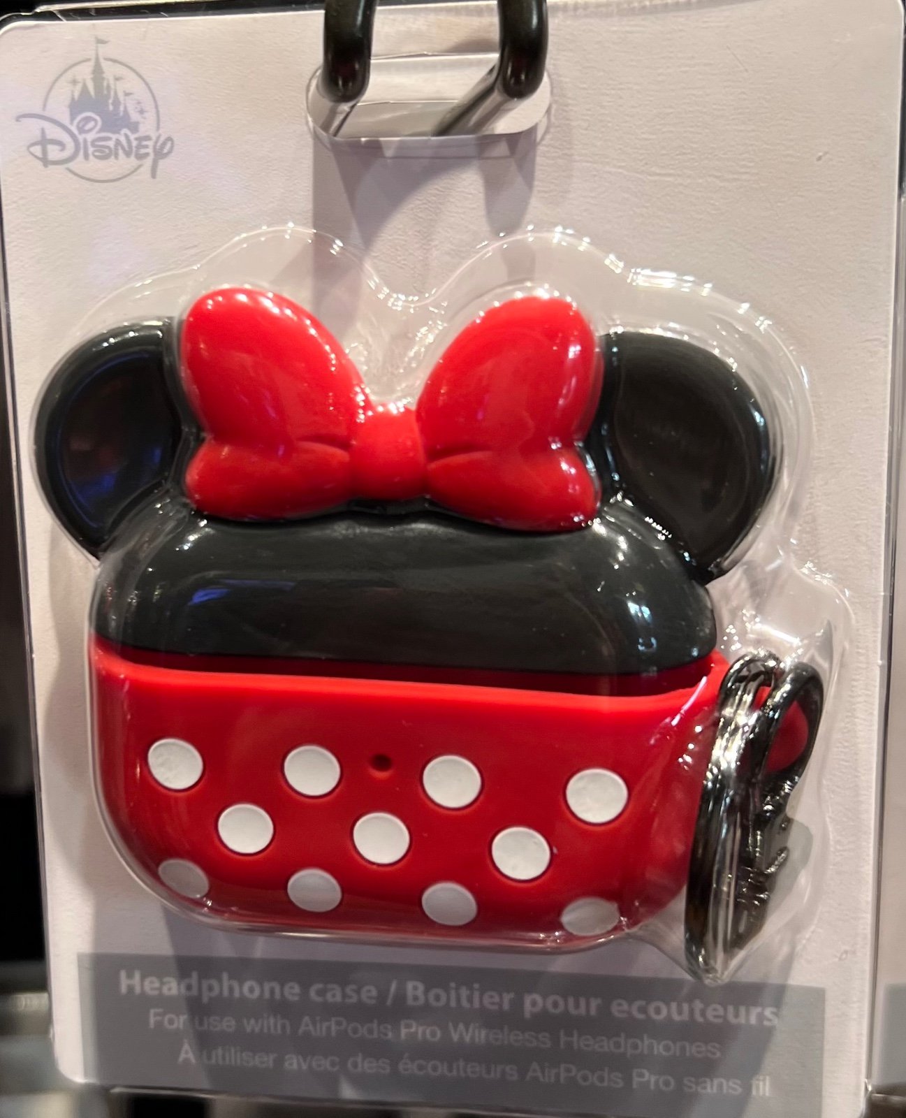 Disney Parks Minnie Mouse AirPod Pro Case Minnie Headphone Case New Disney Parks Minnie Mouse AirPod Pro Case Minnie Headphone Case New