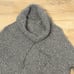 Athleta Women's XS Borealis Cowl Neck Sweater Chunky Wool Knit Side Zips Gray