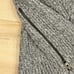 Athleta Women's XS Borealis Cowl Neck Sweater Chunky Wool Knit Side Zips Gray