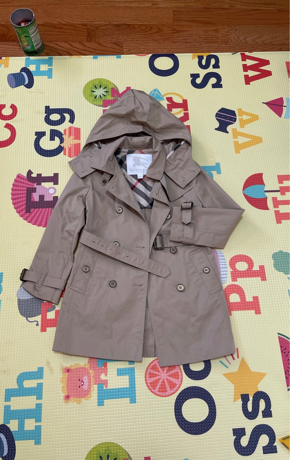 Burberry little girl trench coat