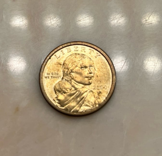 2000 P Sacagawea Dollar Coin