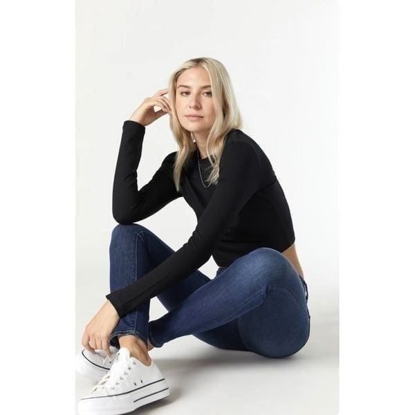 Mavi | Adriana Skinny Jeans | Mid Rise | Indigo Tribeca | 27