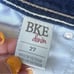 Buckle BKE Payton Capri Jeans Dark Wash Flap Pocket Size 27