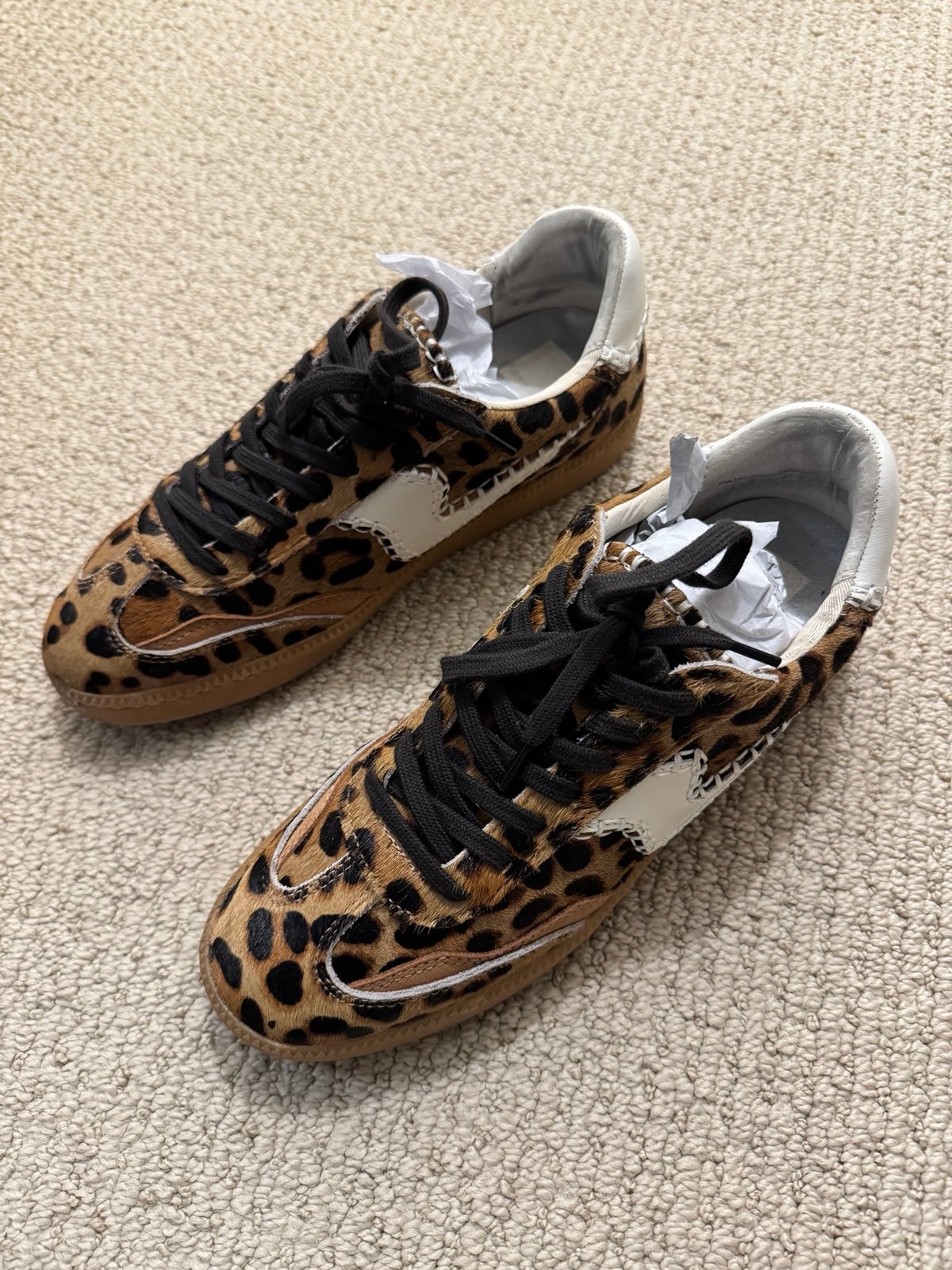 Dolce Vita Leopard Print Sneakers
