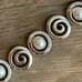 Authentic Brighton Silver Link Circular Bracelet with Pearls & Crystals.