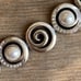 Authentic Brighton Silver Link Circular Bracelet with Pearls & Crystals.