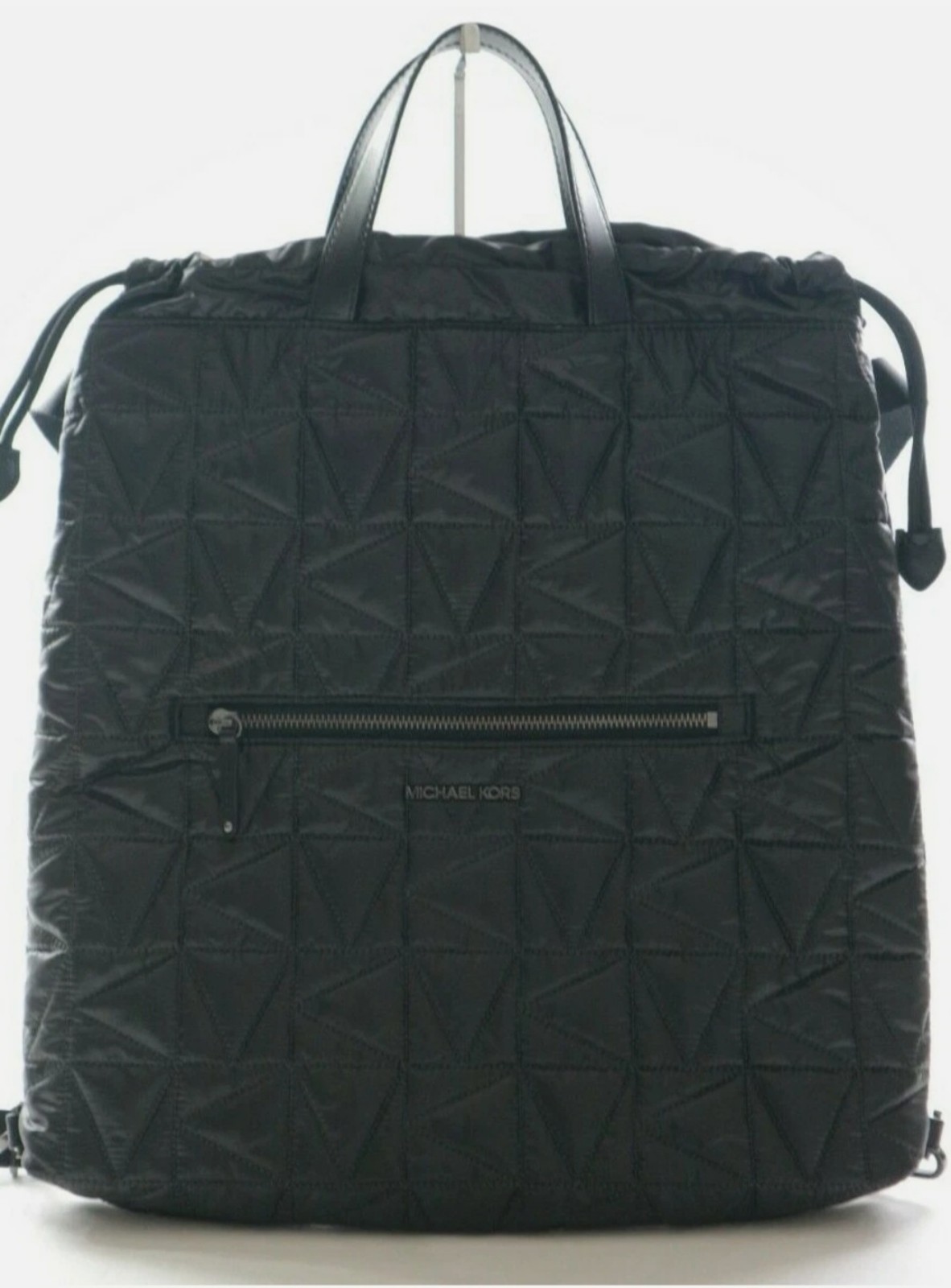 Michael Kors Winnie Drawstring Backpack Bag Black