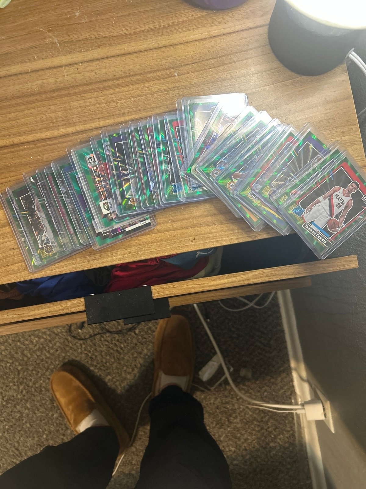 29 card green laser lot