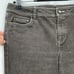 Lafayette 148 Womens Bootcut Jeans Gray/brown Mid Rise Cotton Blend Size 8