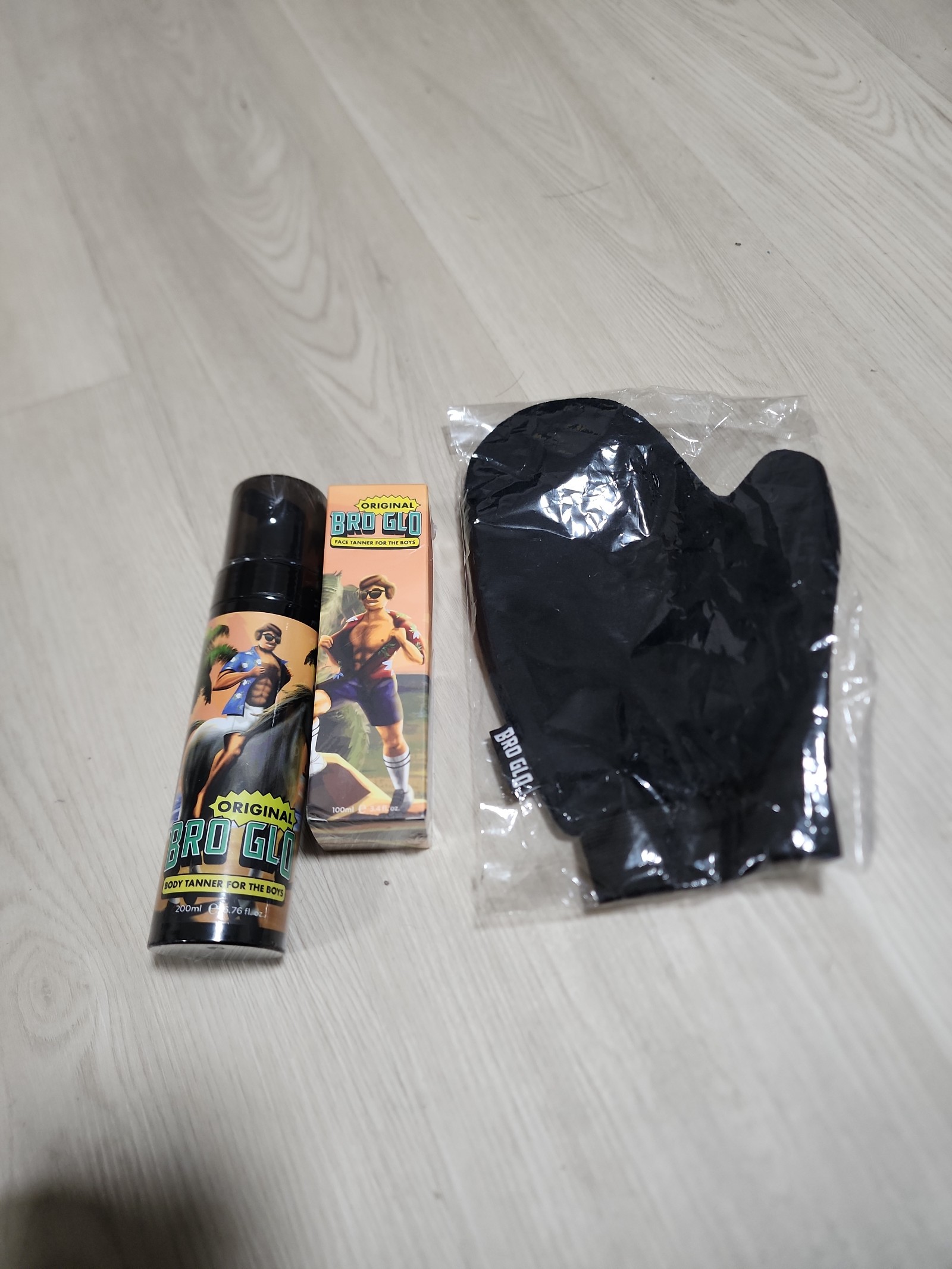 Original Bro Glow Tanning Body Starter set