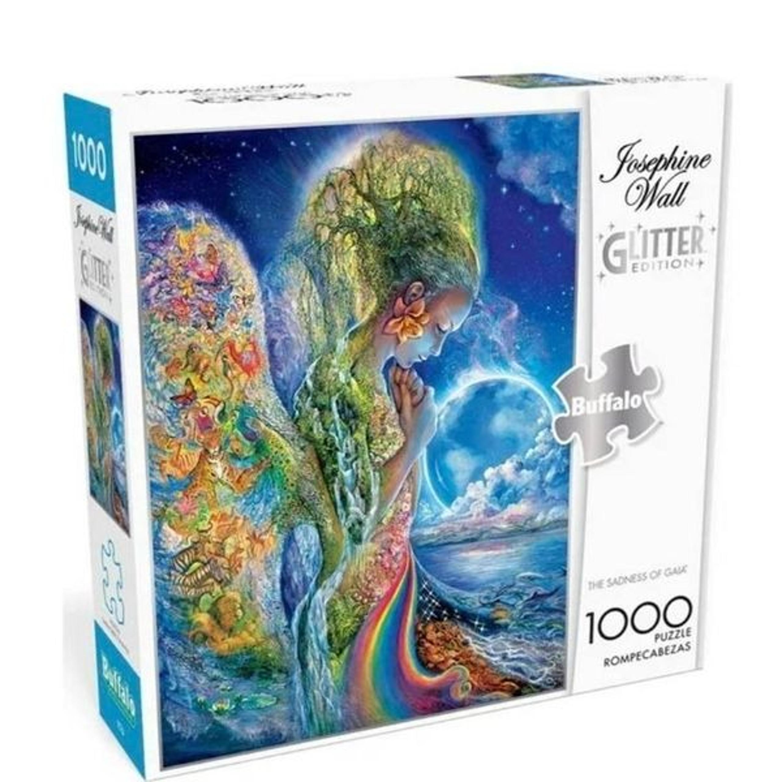 Buffalo Games Josephine Wall Glitter Edition The Sadness of Gaia 1000 pc Jigsaw