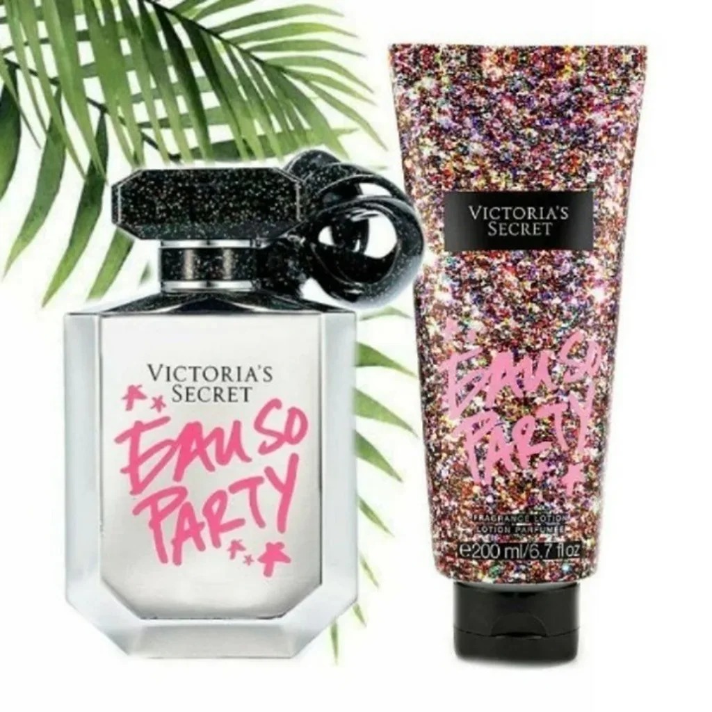 NEW Victoria's Secret EAU SO PARTY Parfum 1.7 oz Lotion