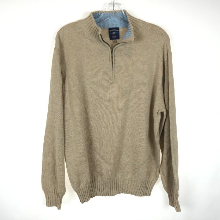 NWOT Bills Khakis Quarter Zip Sweater