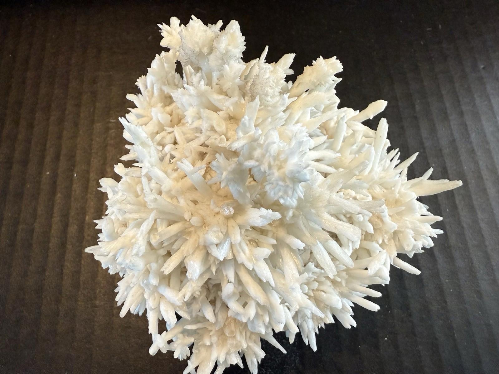 White ARAGONITE Crystals Cluster - Chihuahua, Mexico