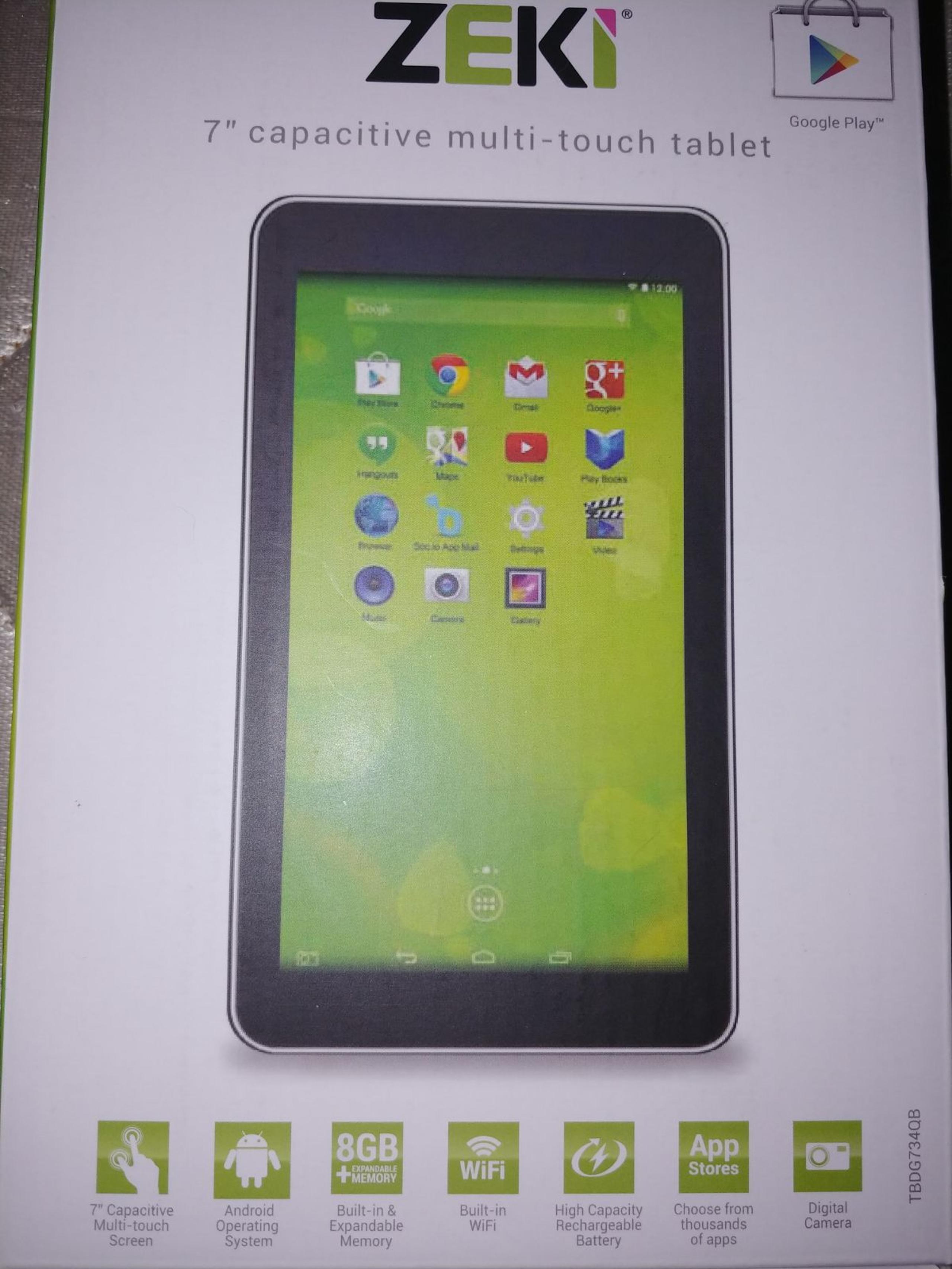 Zeki 7 inch tablet