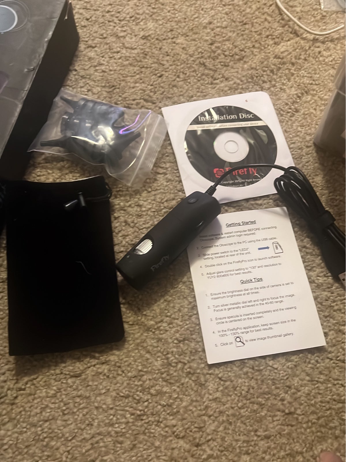 Firefly DE500 Video Otoscope