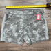Spanx Women's Stretch Twill 5 Shorts Stonewashed Green Camo Size Large NWT