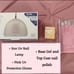 Manicure Nail Uv Light + Uv protection gloves + top and base nail coat polish