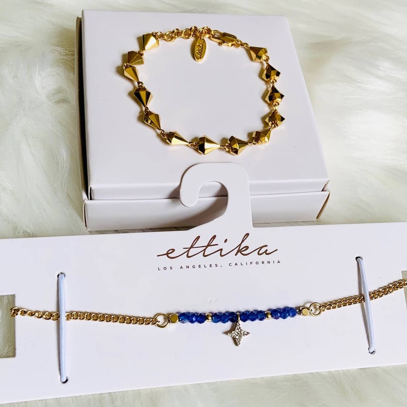 Ettika Choker Necklace and Bracelet REVOLVE NWT NEW Gold Tone - Set of Two