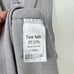 Frank & Eileen Tee Lab Gray Scoop Neck Raw Hem Cotton Mini Sleeveless Tank Dress