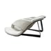 Good American Clear Wedge Sandals White Terry Size 6 GA077T-X