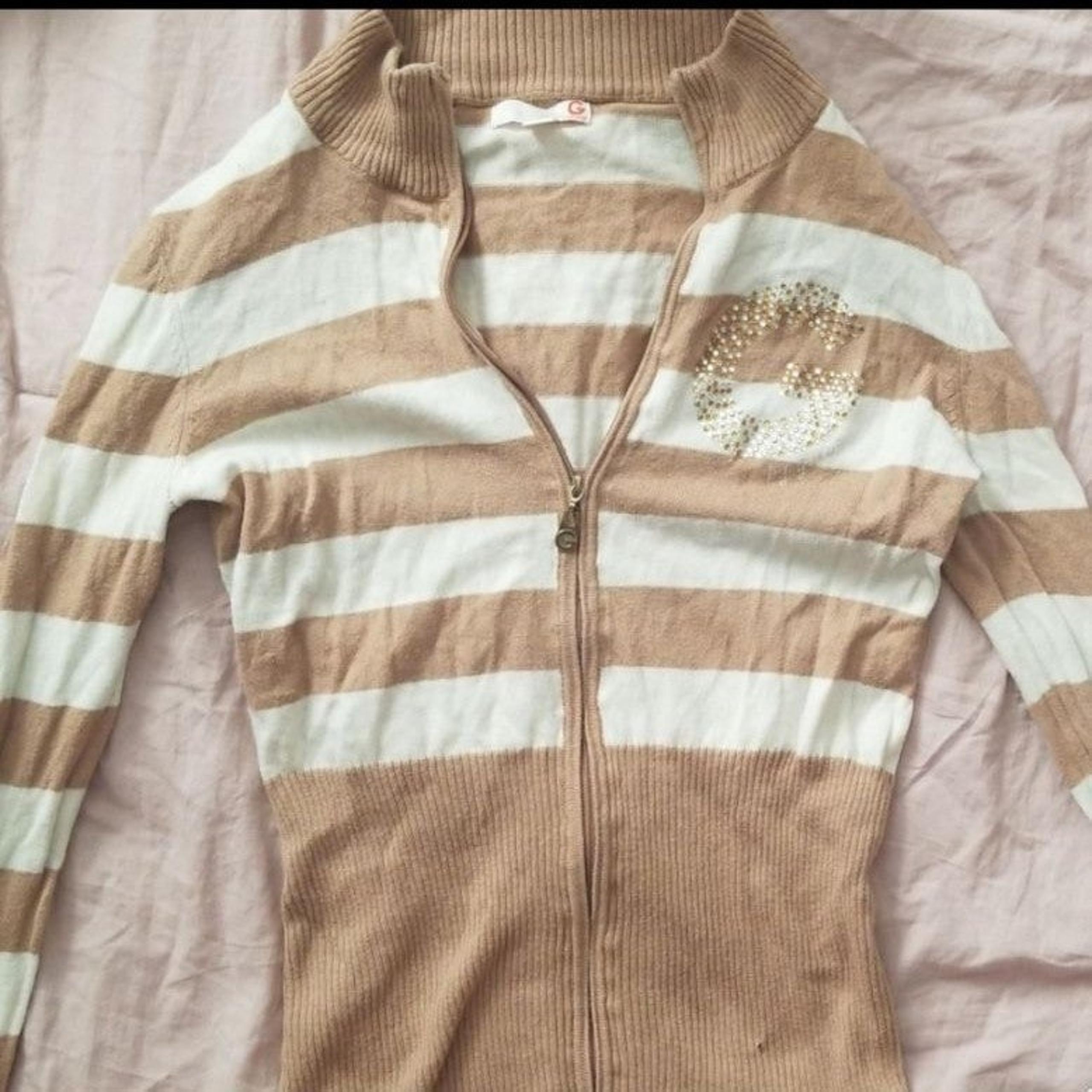 G by Guess zip up sweater