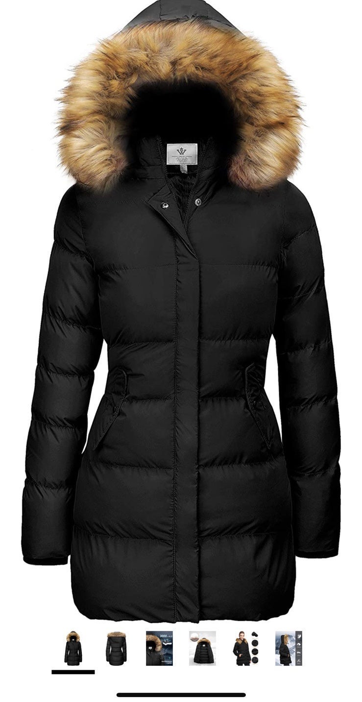 WenVen Women's Winter Thicken Puffer Jacket
