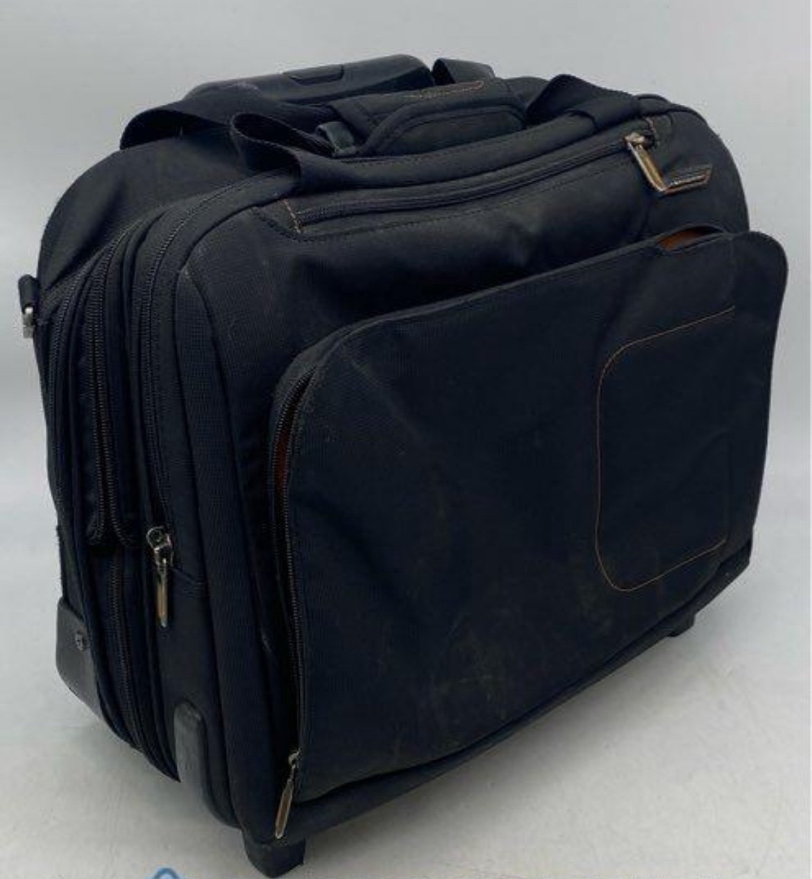 Briggs & Riley Verb Span 2-wheel expandable rolling brief case, black, #VRB412X