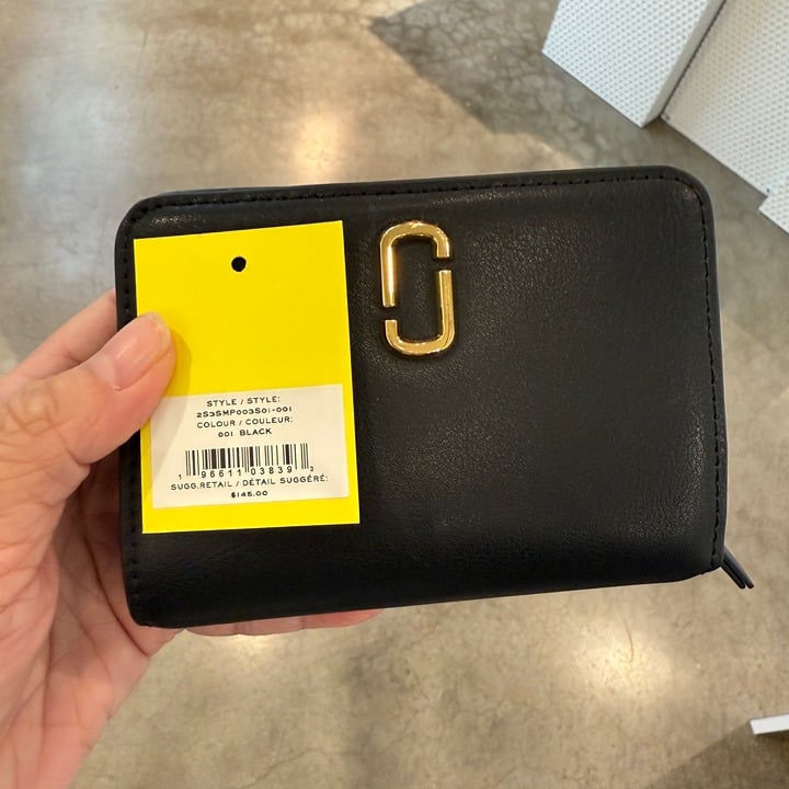 折りたたみ財布 Marc Jacobs J Marc The Mini Compact Wallet 2S3SMP003S01 Marc Jacobs The Covered J Marc Mini Compact Wallet